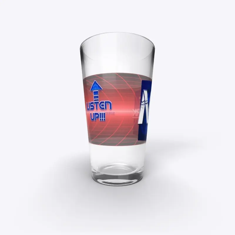 Noize Network Pint Glass